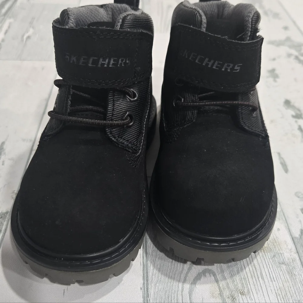 Skechers Mecca-Bolders Kids' Toddler Black Size 7